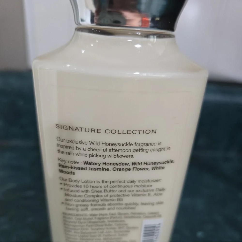 NEW Bath & Body Works Wild Honeysuckle Body Lotion 8oz Discontinued Rare Unisex
